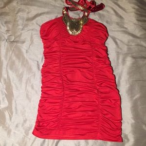 Red BodyCon Mini Party Dress